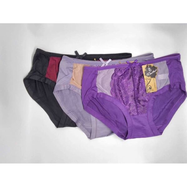 Obral Clearance Sale Celana Dalam Wanita Ecer 1 pcs Brokat 9221 Katun SIlk Sexy Renda Halus - Image 2