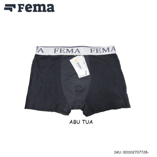 FEMA Official Shop Grosir Satu Lusin Celana Dalam Pria 7728 Ban Silver Import - Image 4