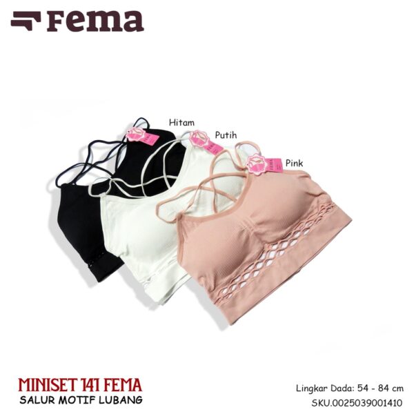 FEMA Official Shop Ecer 1pcs Sport Bra 166/141 - Gambar 5