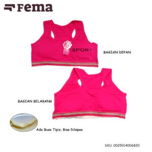 FEMA Ecer Miniset Anak ABG Busa Lepas 682/682-28 Katun Halus