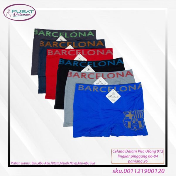 Celana Dalam Pria Boxer Sepak Bola/ Futsal/ Olahraga Sport Rajut Nyaman Fema IMPORT ECER GROSIR - Image 3