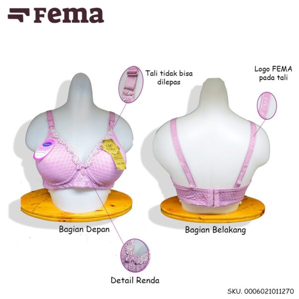 FEMA Official Shop Ecer 1 pcs Bh Bra 1127 Import - Image 2