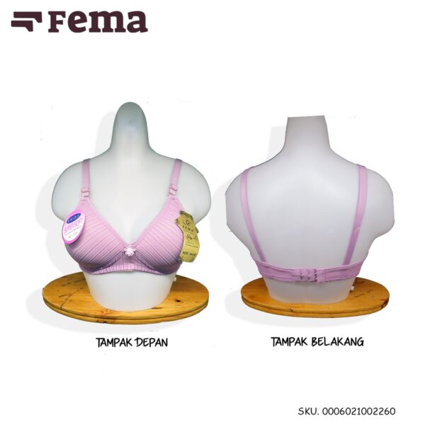 FEMA Official Shop Ecer 1 pcs Bh Bra 226 Motif Salur Import - Image 2