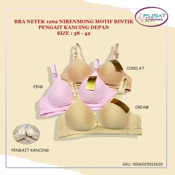 GROSIR ISI 6 BH BRA Menyusui Netek Nursing Bra Ibu Hamil Pastel Fashion Nyaman Hak 3 IMPORT 1262/1267/0321/0322/2092/2096 - Image 4