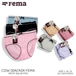 FEMA Official Shop GROSIR Isi 12 Pcs Celana Dalam Wanita 2200/2220/8833/8835/A04