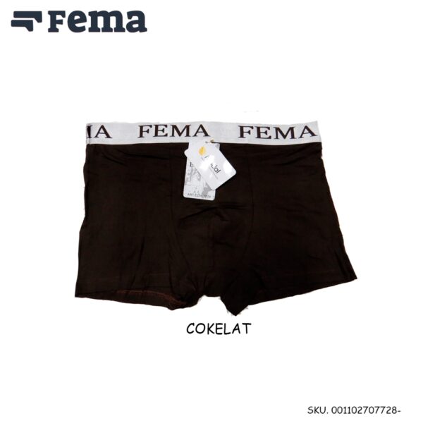FEMA Official Shop Grosir Satu Lusin Celana Dalam Pria 7728 Ban Silver Import - Image 3