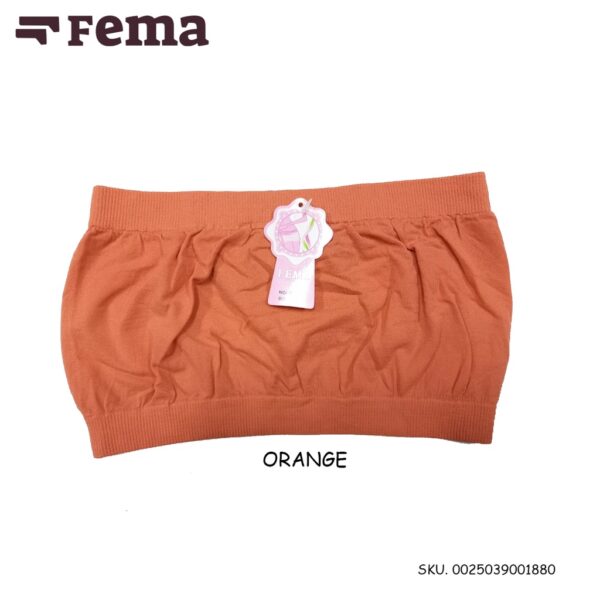 FEMA Official Shop Ecer 1 pcs Kemben Tanktop 188 Sexy Tanpa Busa Import - Gambar 5