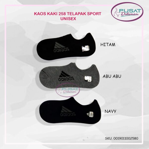 FEMA Official Shop Ecer 1pcs Kaos Kaki Pendek Hidden/ Pendek Mata Kaki Sock Unisex Olahraga Kerja Casual Import Katun ECER - Image 5