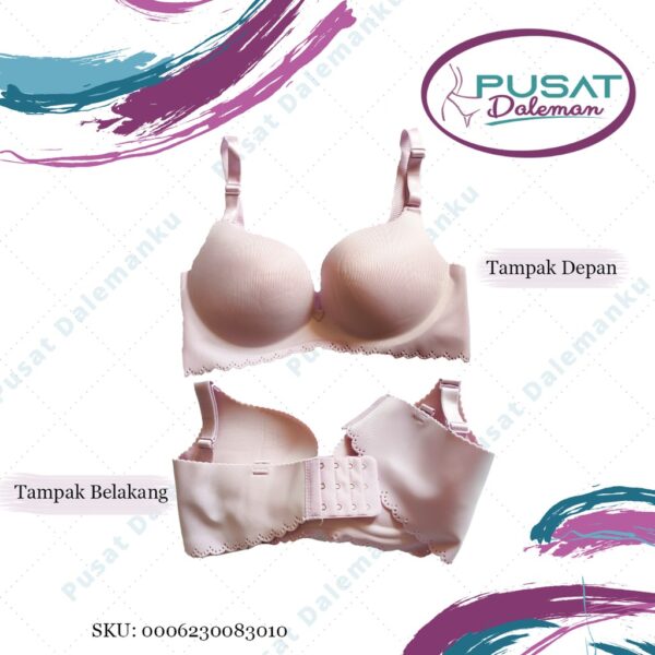 ECER BH BRA Gaixin 8301 Seamless Push up Tanpa Kawat Import Lembut Sexy H3 Size 34/38 - Image 4
