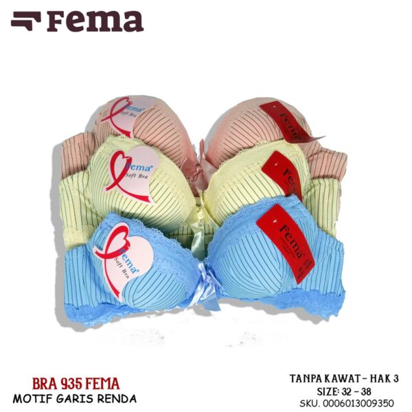 FEMA Official Shop Ecer 1 pcs Bh Bra 929/935 - Image 3