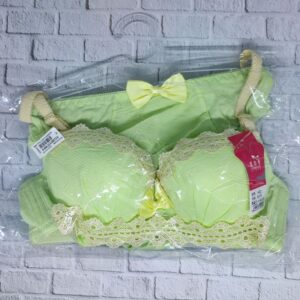 BH BRA SET KAWAT CUP KECIL Celana Dalam Panties Laierxiang Push Up Premium IMPORT 1402