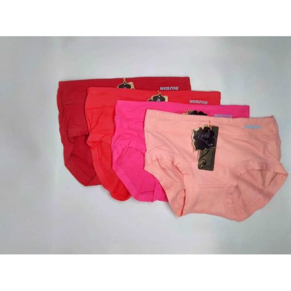 GROSIR Celana Dalam Wanita Wenrou 8828 Polos - Image 3