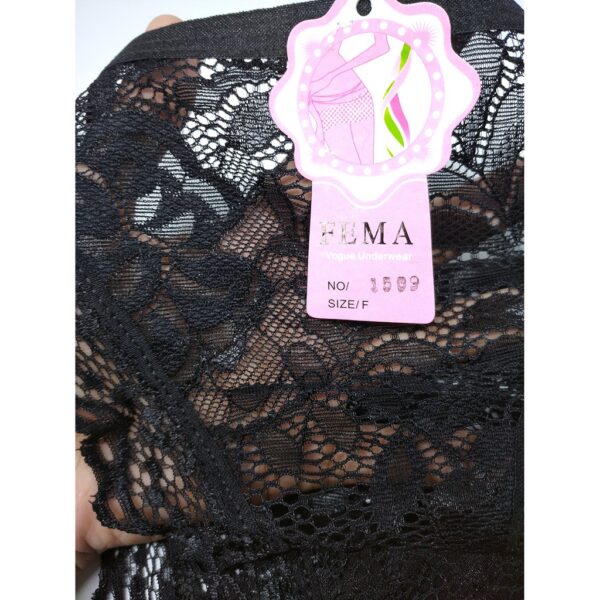 ECER Celana Dalam Wanita Fema/ G String 1509 Sexy Panties One Piece Brokat Tali Samping Grosir - Image 2