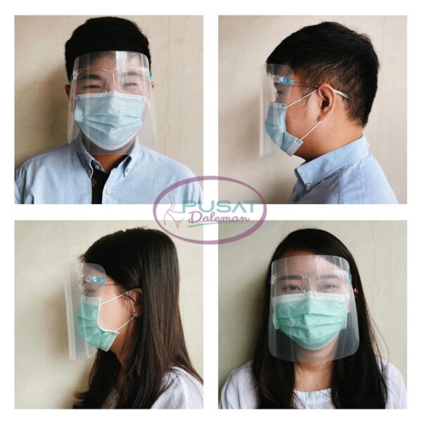 FEMA Official Shop Ecer 1pcs FACE SHIELD KACAMATA IMPORT - ORBITAL - Image 4