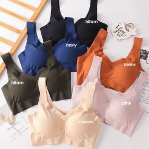 SEAMLESS BRA BH IMPORT 488 SPORT BRA ANTI NYEPLAK NYAMAN