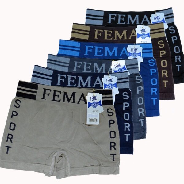 GROSIR SATU LUSIN Celana Dalam Pria BOXER FEMA SPORT 7781
