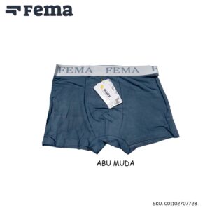 FEMA Official Shop Grosir Satu Lusin Celana Dalam Pria 7728 Ban Silver Import