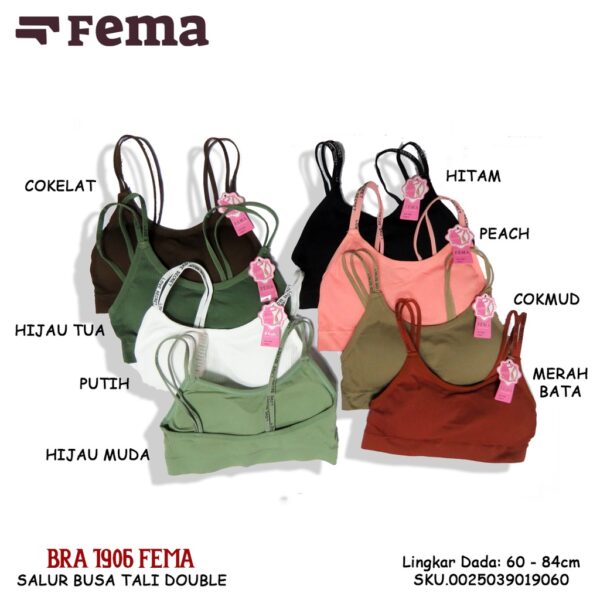 FEMA Official Shop Sport Bra 1906/832 - Image 2