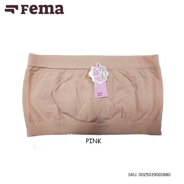 FEMA Official Shop Ecer 1 pcs Kemben Tanktop 188 Sexy Tanpa Busa Import - Gambar 4