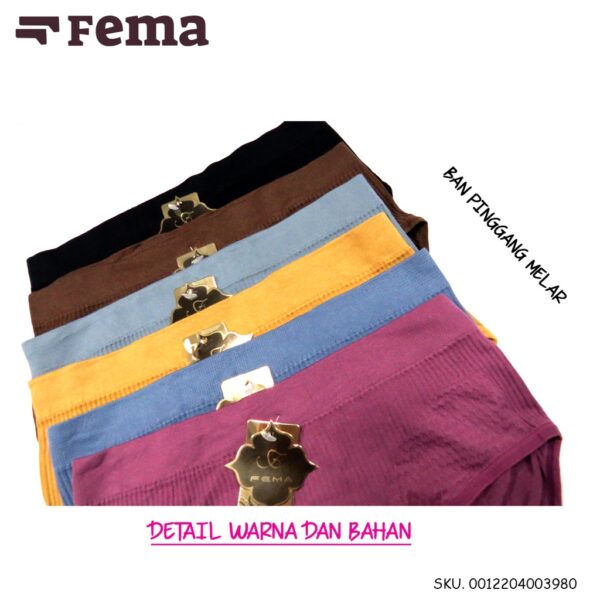 FEMA Official Shop Ecer 1 pcs Celana Dalam Wanita 398/k15/396 Import Korset Segitiga Rajut - Image 2
