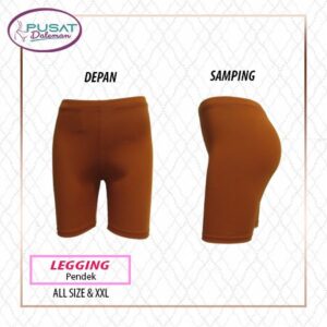 Legging Pendek Sport Wanita Dewasa - Aneka Warna