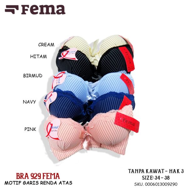FEMA Official Shop Ecer 1 pcs Bh Bra 929/935 - Image 5