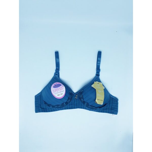 ECER BH BRA Fema 767 Tanpa Kawat Pengait 2 Brokat Cup B IMPORT PREMIUM - Image 3