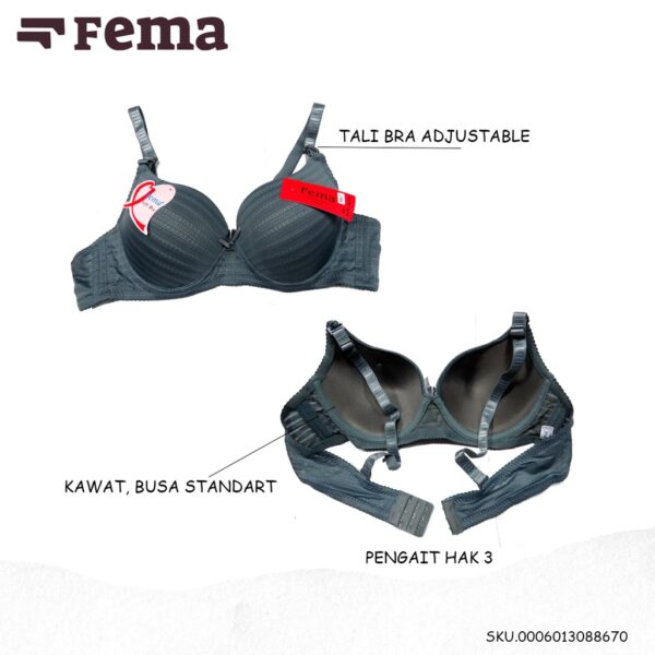 FEMA Official Shop Ecer 1 pcs Bh Bra 8867 Salur Import