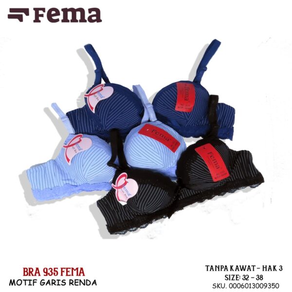 FEMA Official Shop Grosir isi 6 pcs Bh Bra 929/935 - Image 2