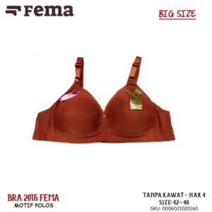FEMA Official Shop Ecer 1 pcs Bh Jumbo Bra 2016 Polos Big Size