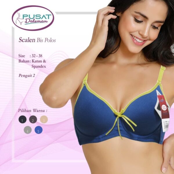 ECER BH SCALEN 892 IMPORT OLAHRAGA TALI SILANG SEXY BRA SENAM - Image 5