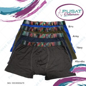 1 Box isi 2pcs Celana Dalam CD Pria Boxer FEMA 1679/1675 Segiempat Import