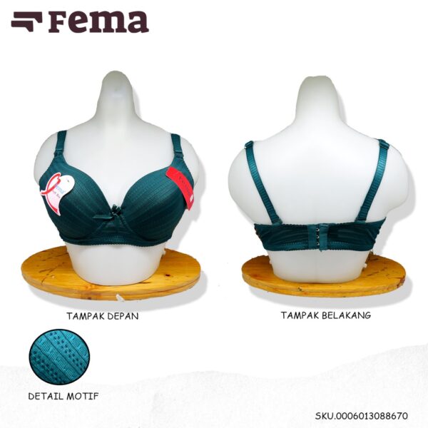 FEMA Official Shop Ecer 1 pcs Bh Bra 8867 Salur Import - Image 2