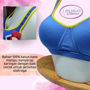 ECER BH SCALEN 892 IMPORT OLAHRAGA TALI SILANG SEXY BRA SENAM