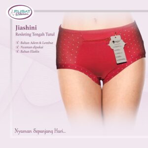 Celana Dalam Wanita Jiashini 8309 Resleting