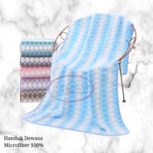 ECER Handuk Mandi Dewasa 883/886/992 Import Microfiber Original Handuk Oreo Lembut Nyaman Jumbo