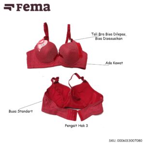 FEMA Official Shop Ecer 1 pcs Bra 708 Kotak Jumbo Import