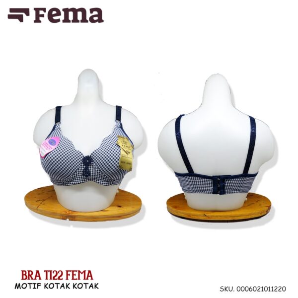 FEMA Official Shop Ecer 1 pcs Bh Bra 1122/6013 Kotak Tanpa Kawat - Image 4