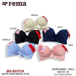 FEMA Official Shop Ecer 1 pcs Bh Bra 929/935