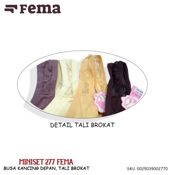 FEMA Official Shop Ecer 1 pcs Bra Bh Menyusui Netek 277 Kancing Depan Import - Image 2