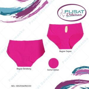 Celana Dalam Wanita Panties Victoria Seamless Brokat Sexy Silk Premium Import 5512/5033