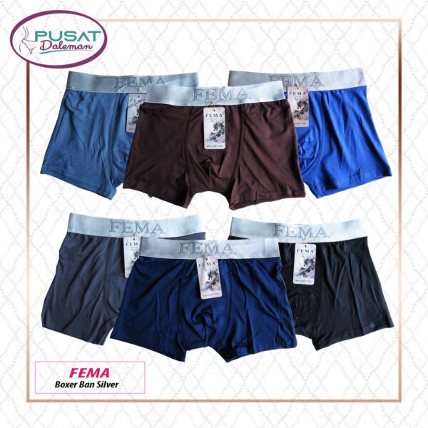 FEMA Official Shop Ecer 1 pcs Celana Dalam Boxer 7782 - Image 2