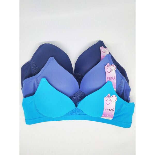 FEMA Official Shop Ecer 1 pcs Bh Bra 9180 Pengait 2 Bahan Halus Nyaman - Image 3