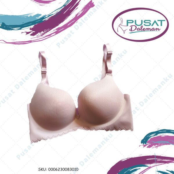 ECER BH BRA Gaixin 8301 Seamless Push up Tanpa Kawat Import Lembut Sexy H3 Size 34/38 - Image 2