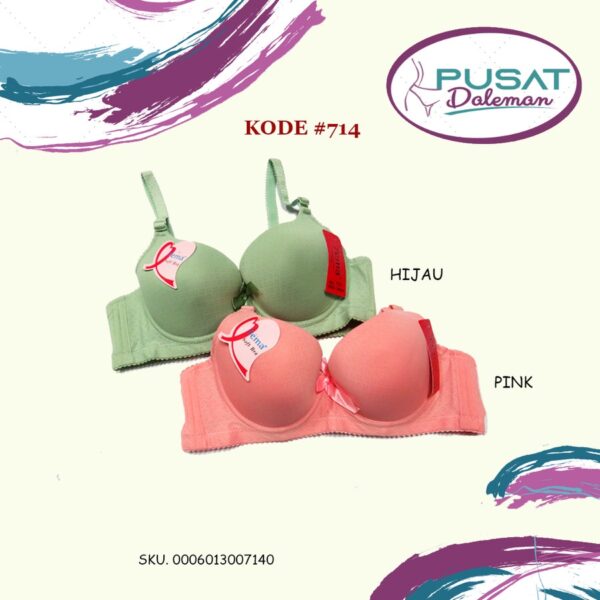 FEMA Official Shop Grosir isi 6 pcs Bra 701/714/703 Jumbo Pita Tengah Import - Image 4