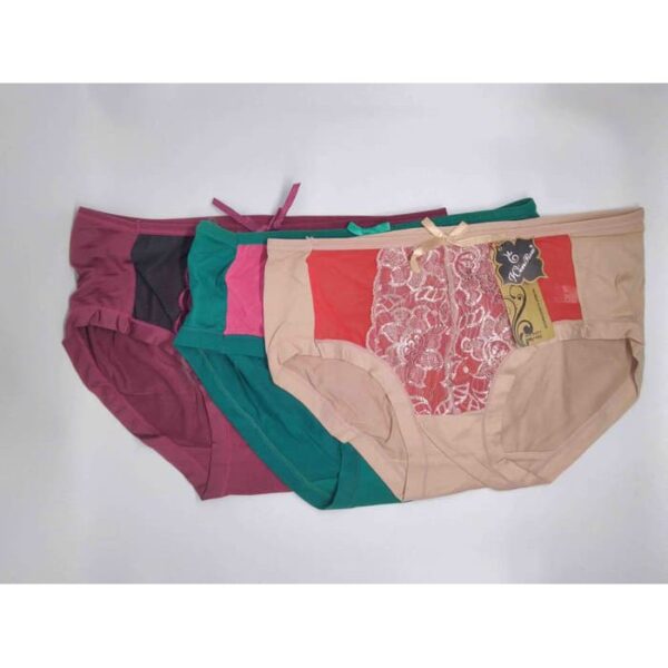 Obral Clearance Sale Celana Dalam Wanita Ecer 1 pcs Brokat 9221 Katun SIlk Sexy Renda Halus - Image 3
