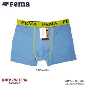 FEMA Official Shop Ecer 1 pcs Celana Dalam Pria 7768 Import Bahan Polyester Spandex