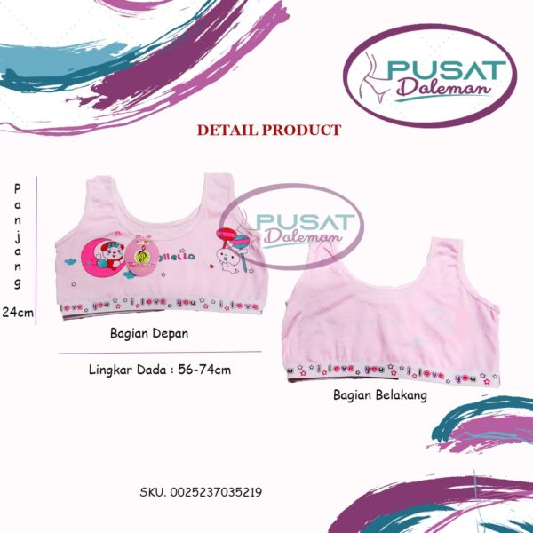 ECER MINISET ANAK SD REMAJA DOMISOL 35111/35219 MOTIF LUCU TANPA BUSA - Image 2