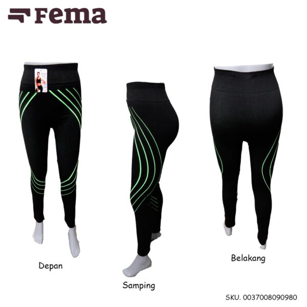 FEMA Official Shop Ecer 1 pcs Leging Olahraga Daily Activities Legging - Image 4