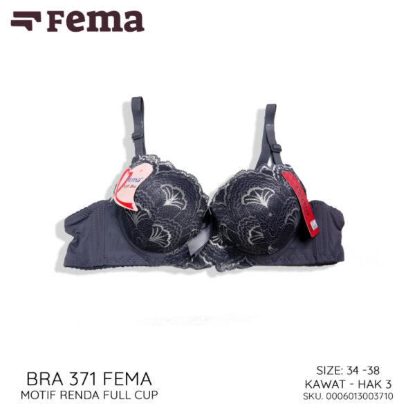 FEMA Official Shop Ecer 1 pcs Bh Bra 371 Motif Renda Kawat Hak 3 - Image 4